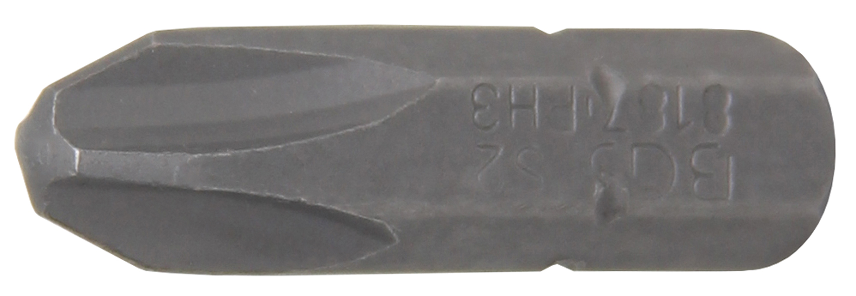 BGS Bit | Antrieb Außensechskant 6,3 mm (1/4") | Kreuzschlitz PH3