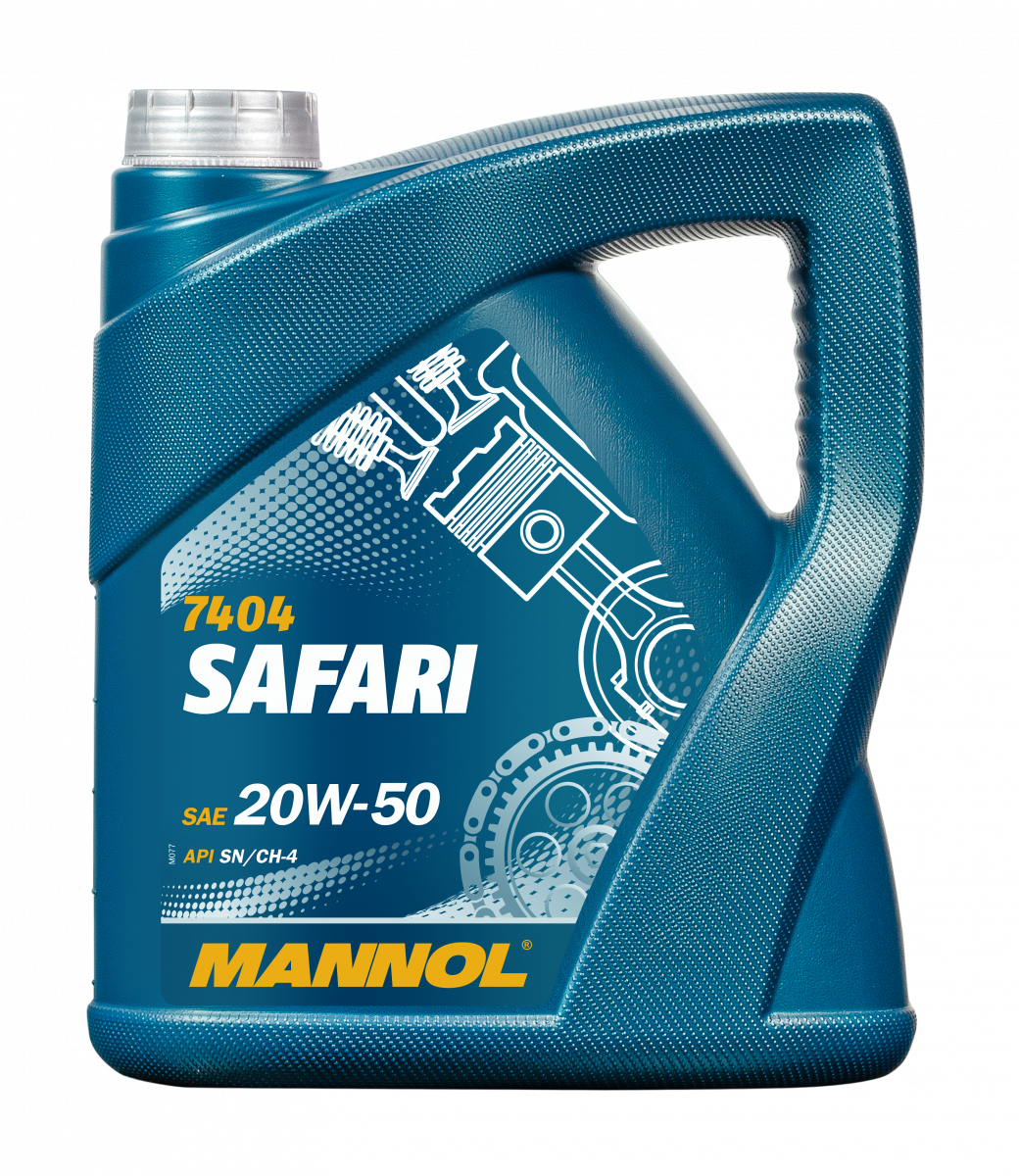 20W-50 Mannol 7404 Safari Motoröl 4 Liter