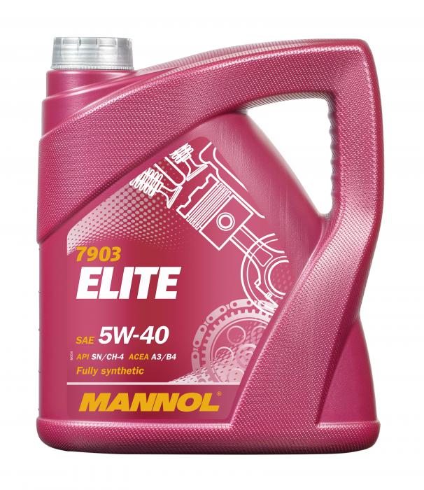 5W-40 Mannol 7903 Elite Motoröl 4 Liter