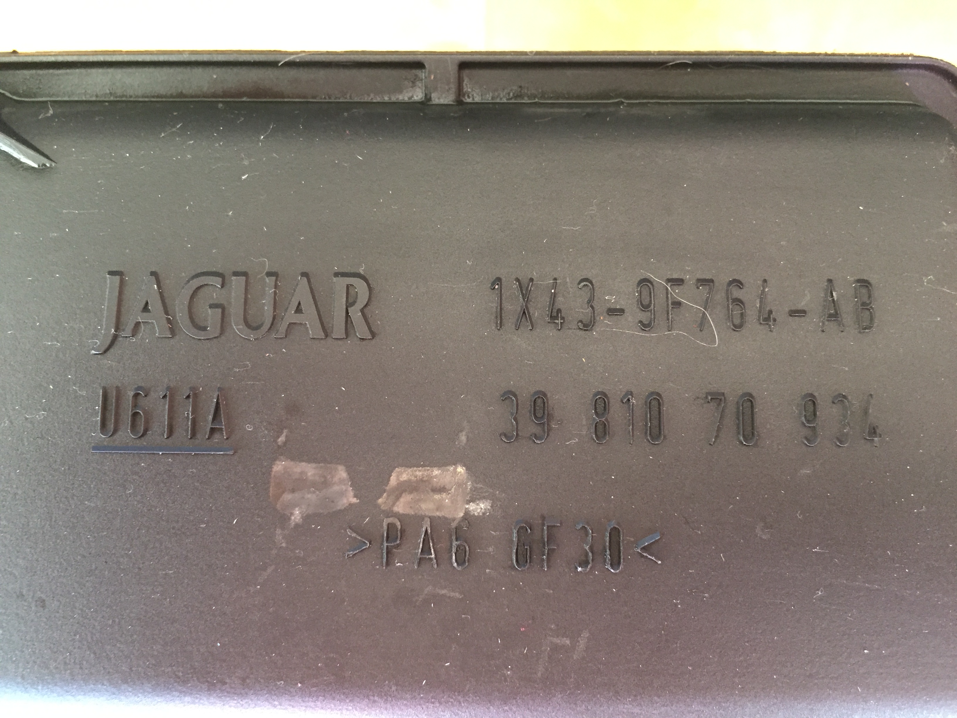 Original Jaguar X-Type Ansaugbrücke Ansaugschlauch Resonator 1X439F764AB