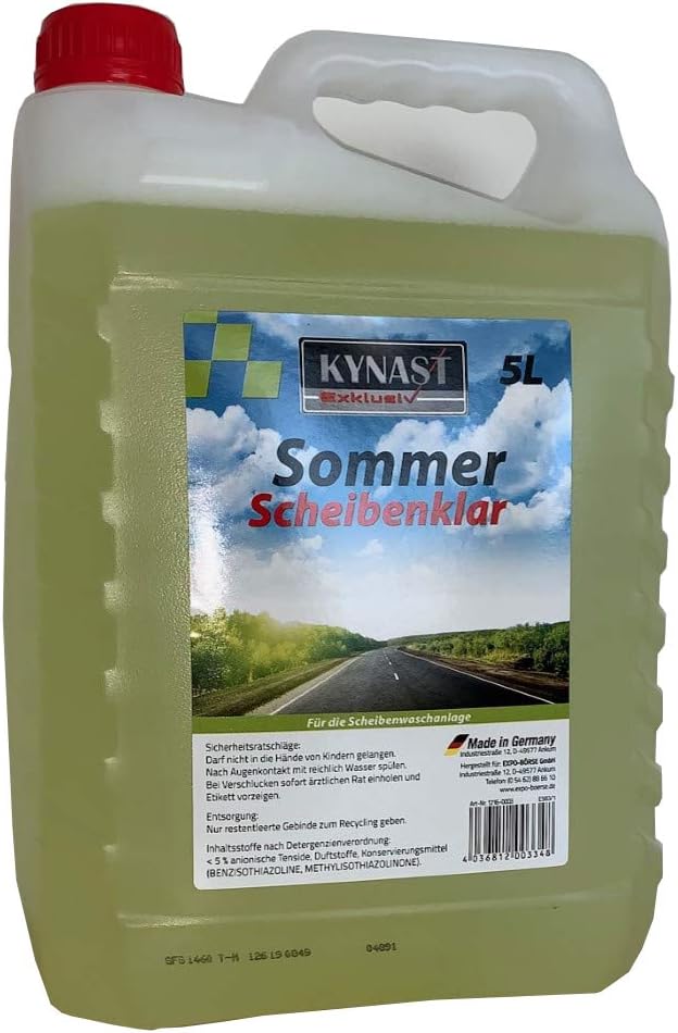 Kynast Exklusiv Auto Scheibenklar Sommer Sommerscheibenreiniger 5 Liter