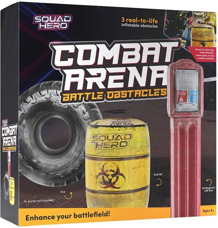 Squad Hero Combat Arena Aufblasbare Hindernisse Das Original aus den USA Top Outdoor Geschenk