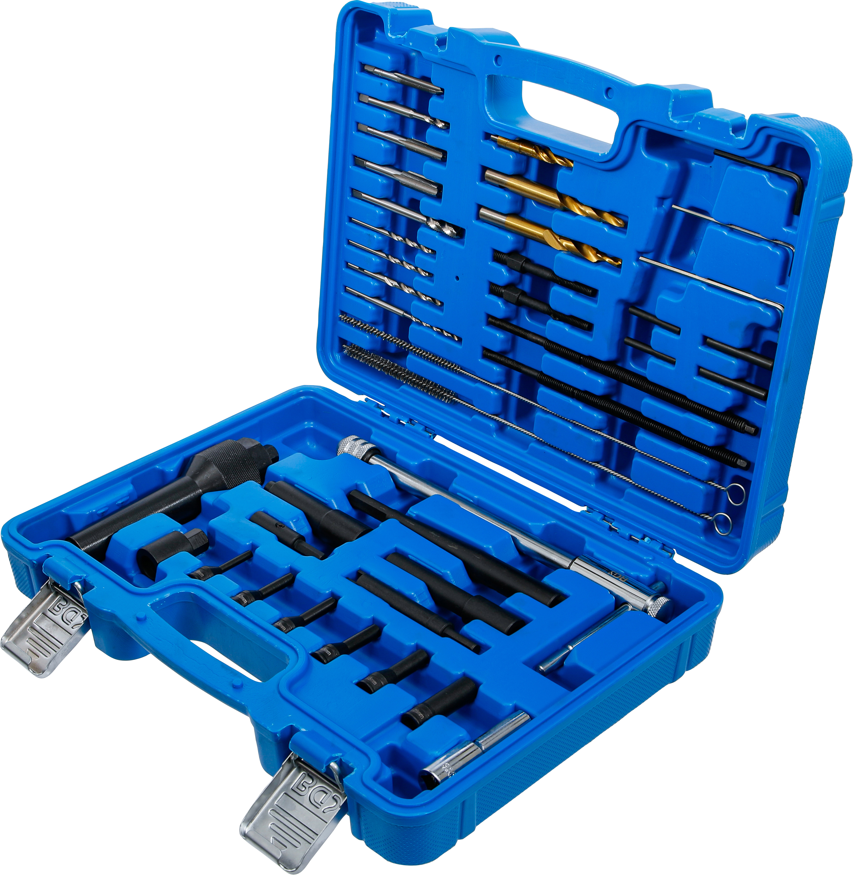 BGS Glühkerzen-Ausbau und Gewinde-Reparatur-Satz | M8, M10 | 41-tlg.