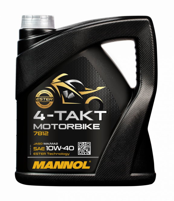 10W-40 Mannol 7812 Motorbike 4-Takt Motoröl Motorrad 4 Liter