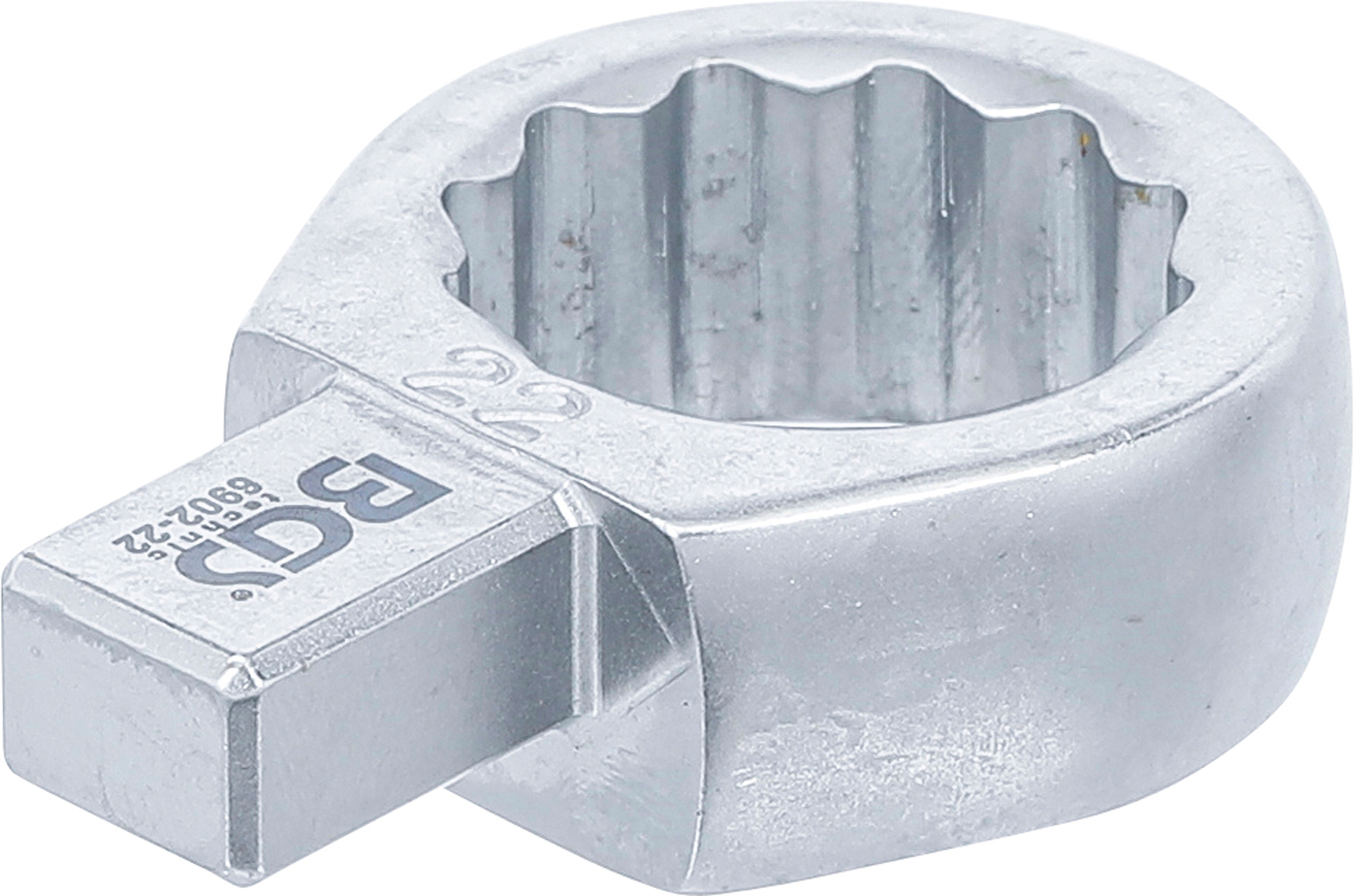 BGS Einsteck-Ringschlüssel | 22 mm | Aufnahme 9 x 12 mm BGS Einsteck-Ringschlüssel | 22 mm | Aufnahme 9 x 12 mm
