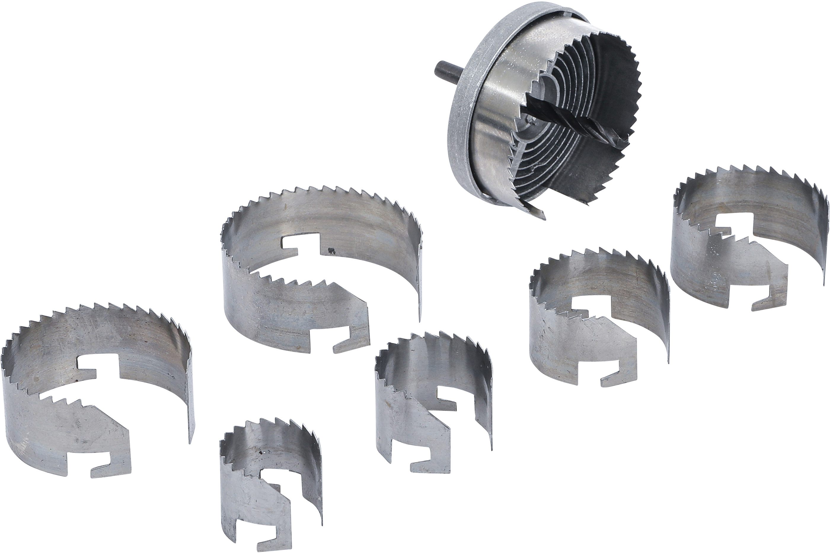 BGS Lochsägen-Satz | Ø 26 - 63 mm | Tiefe 25 mm | 7-tlg.