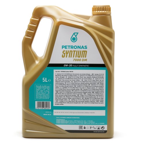 0W-30 Petronas Syntium 7000 DM 5 Liter