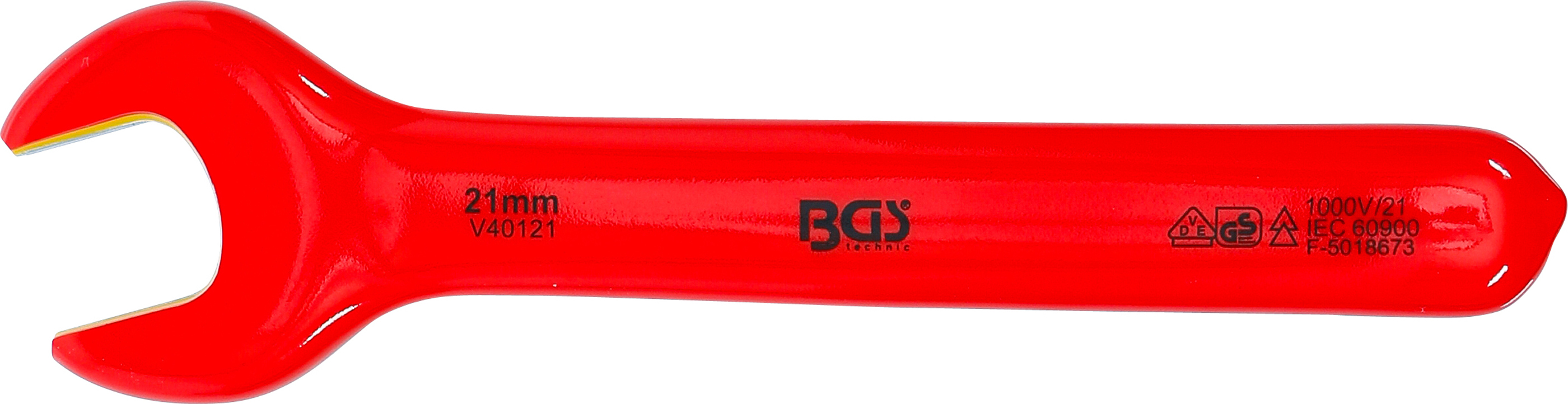 BGS VDE-Einmaulschlüssel | SW 21 mm