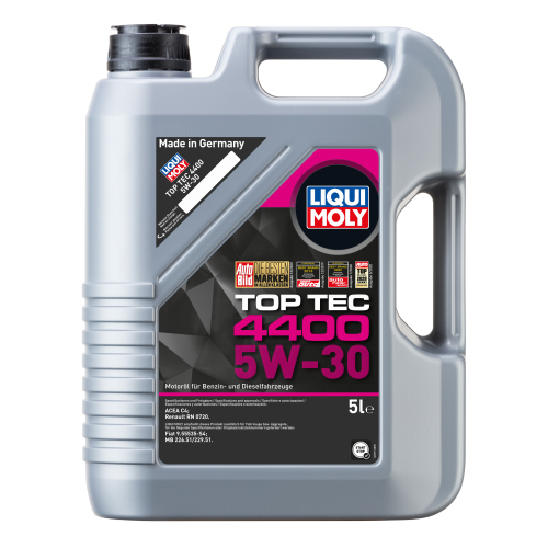 5W-30 Liqui Moly 3751 Top Tec 4400 Motoröl 5 Liter