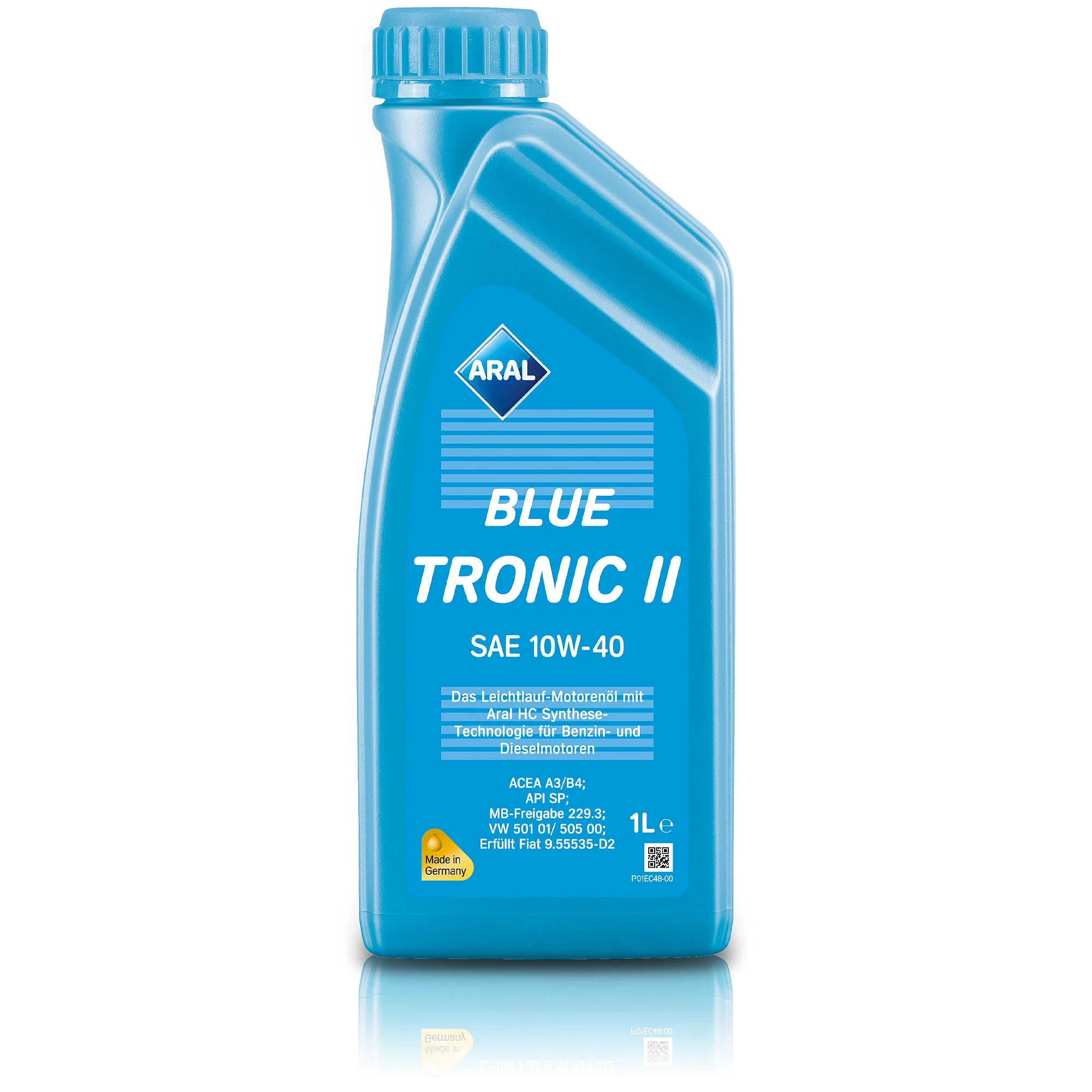 10W-40 Aral Blue Tronic II Motoröl 1 Liter