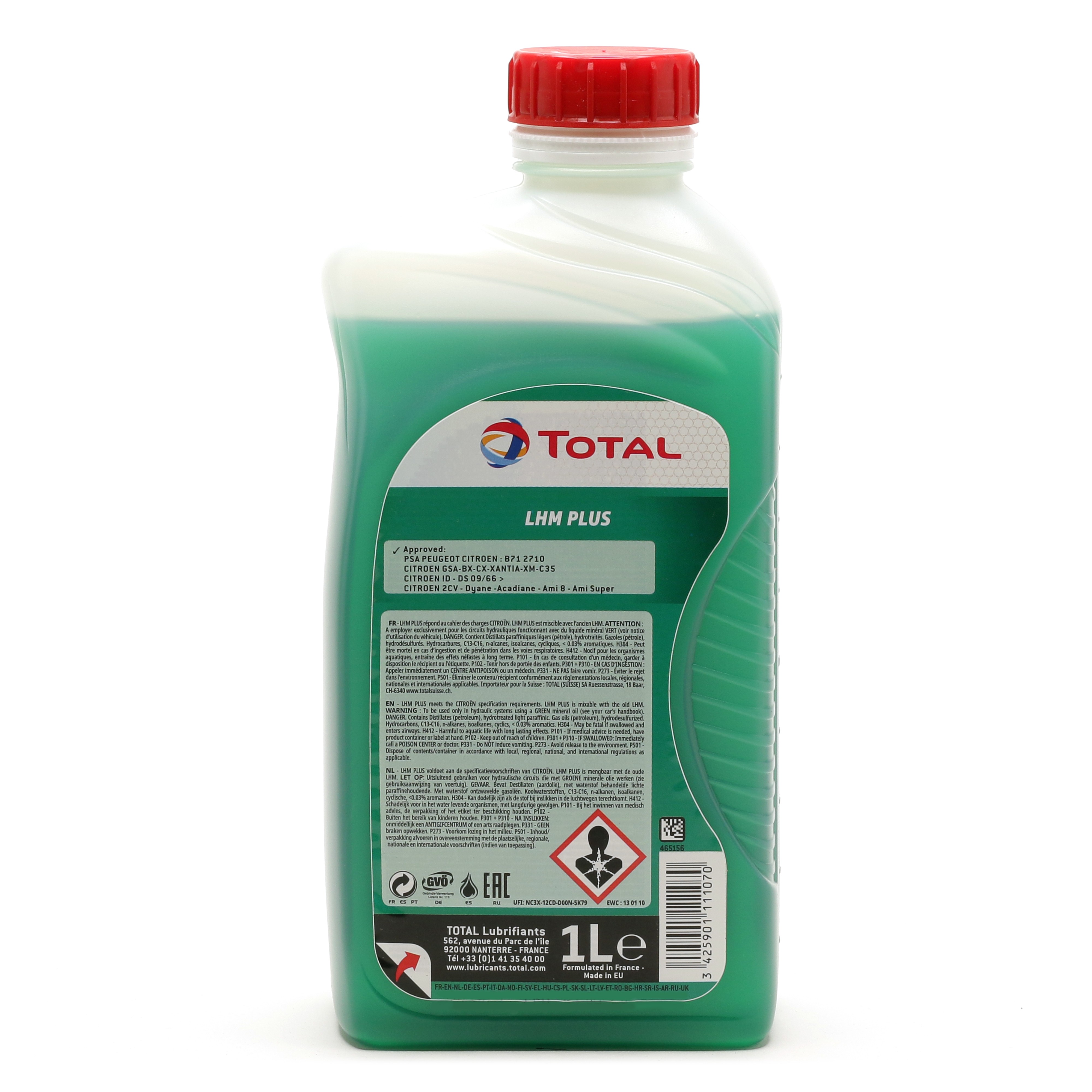 Total LHM Plus LHM+ Fluid PSA B71 2710 Hydrauliköl 1 Liter
