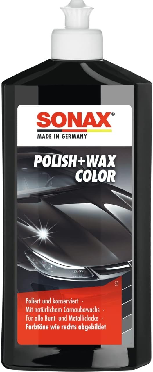 Sonax Polish & Wax Color NanoPro Schwarz 500 ml