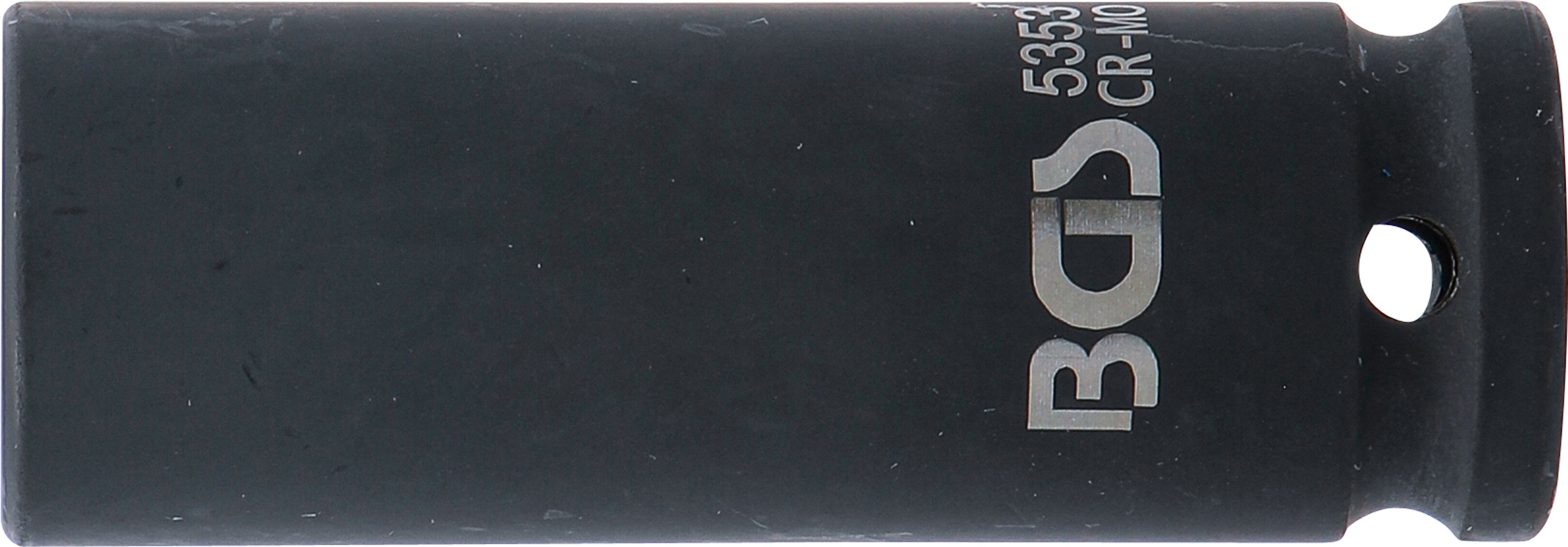 BGS Kraft-Steckschlüssel-Einsatz Zwölfkant, tief | Antrieb Innenvierkant 12,5 mm (1/2") | SW 21 mm