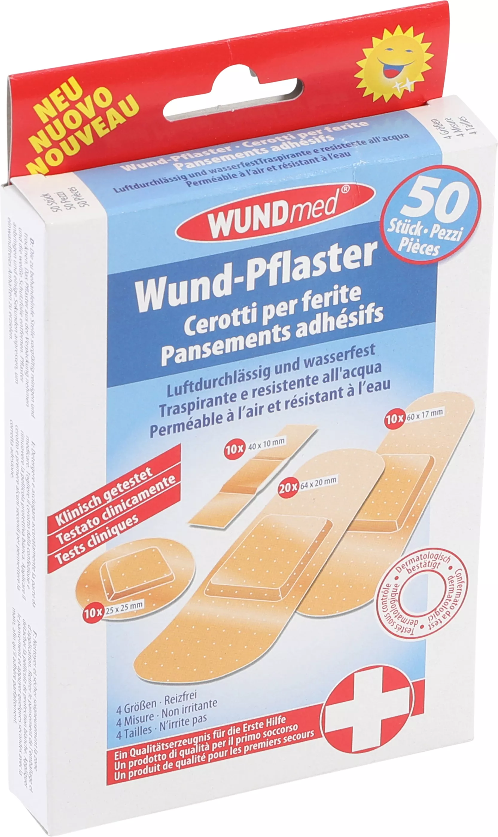 BGS Technic Pflaster Box 50tlg