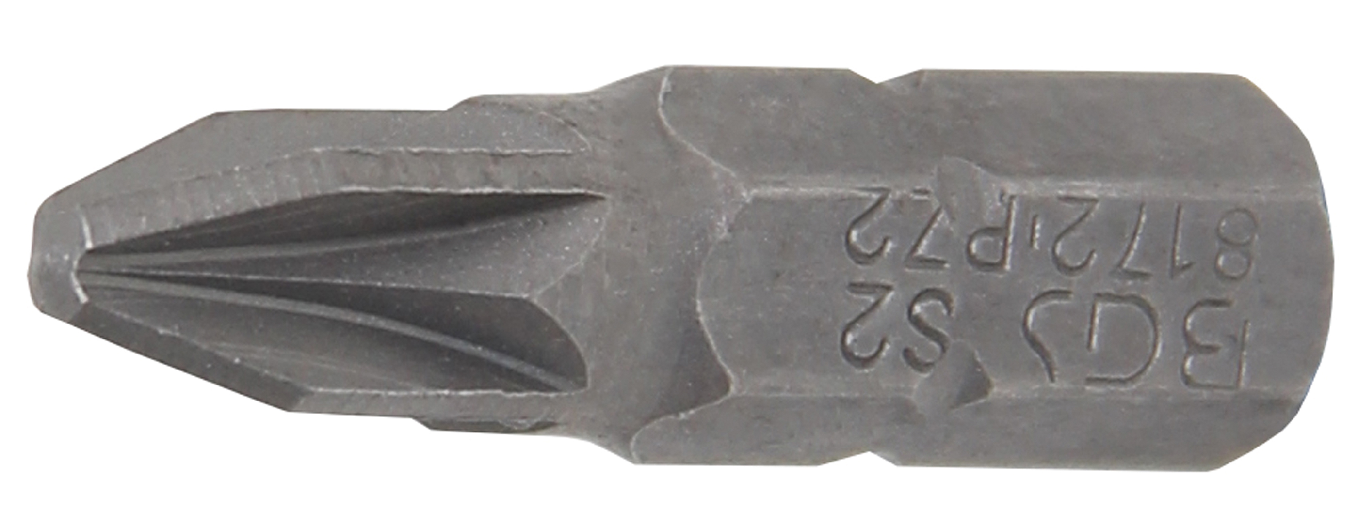 BGS Bit | Antrieb Außensechskant 6,3 mm (1/4") | Kreuzschlitz PZ2