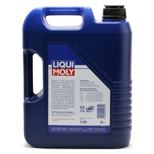 Liqui Moly 1189 2-Takt Motoroil teilsynthetisches Motoröl 5 Liter