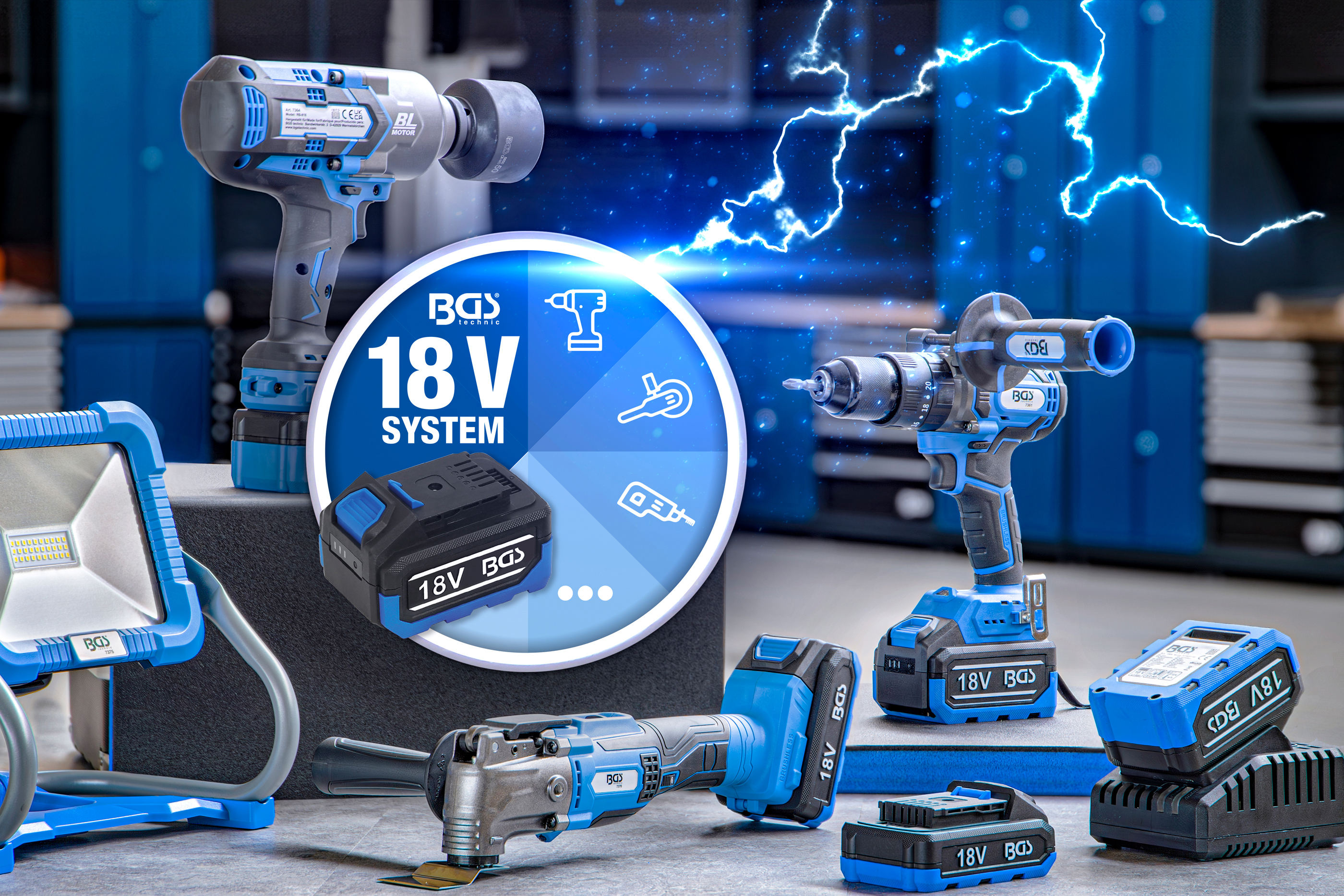 BGS Akku-Kartuschenpresse | 18 V | ohne Akku BGS Akku-Kartuschenpresse | 18 V | ohne Akku