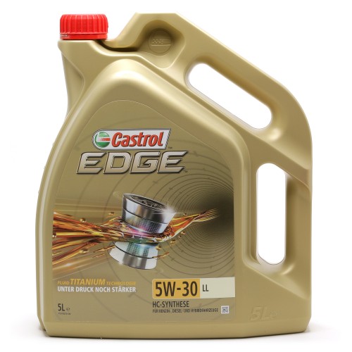 5W-30 Castrol EDGE LL Titanium FST Motoröl 5 Liter