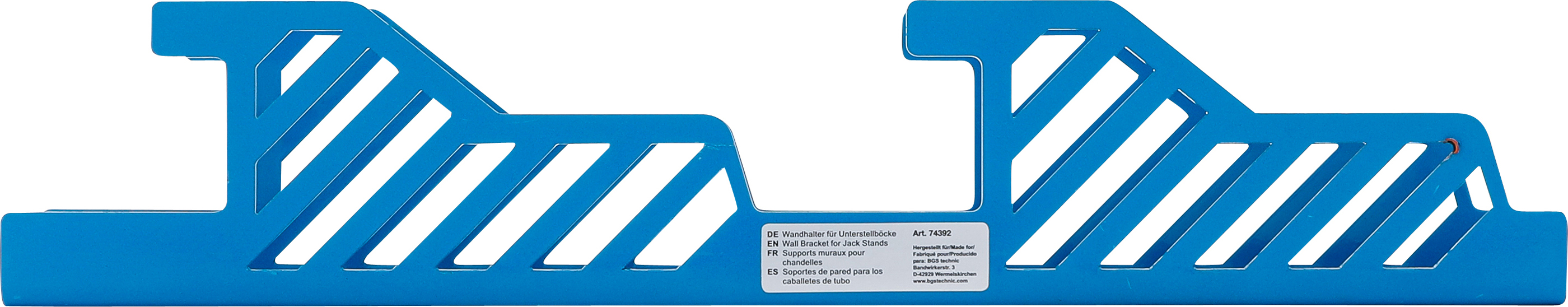 BGS Wandhalter für Unterstellböcke | für Art. 3014, 3015 | 2-tlg.