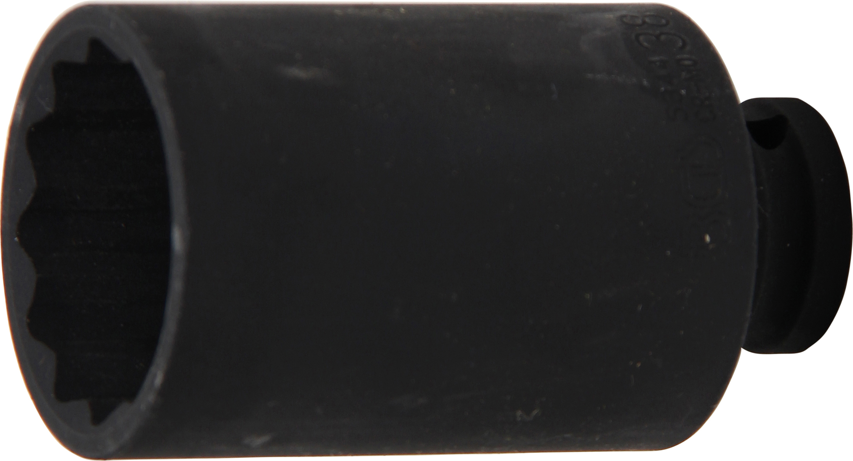 BGS Kraft-Steckschlüssel-Einsatz Zwölfkant, tief | Antrieb Innenvierkant 12,5 mm (1/2") | SW 38 mm