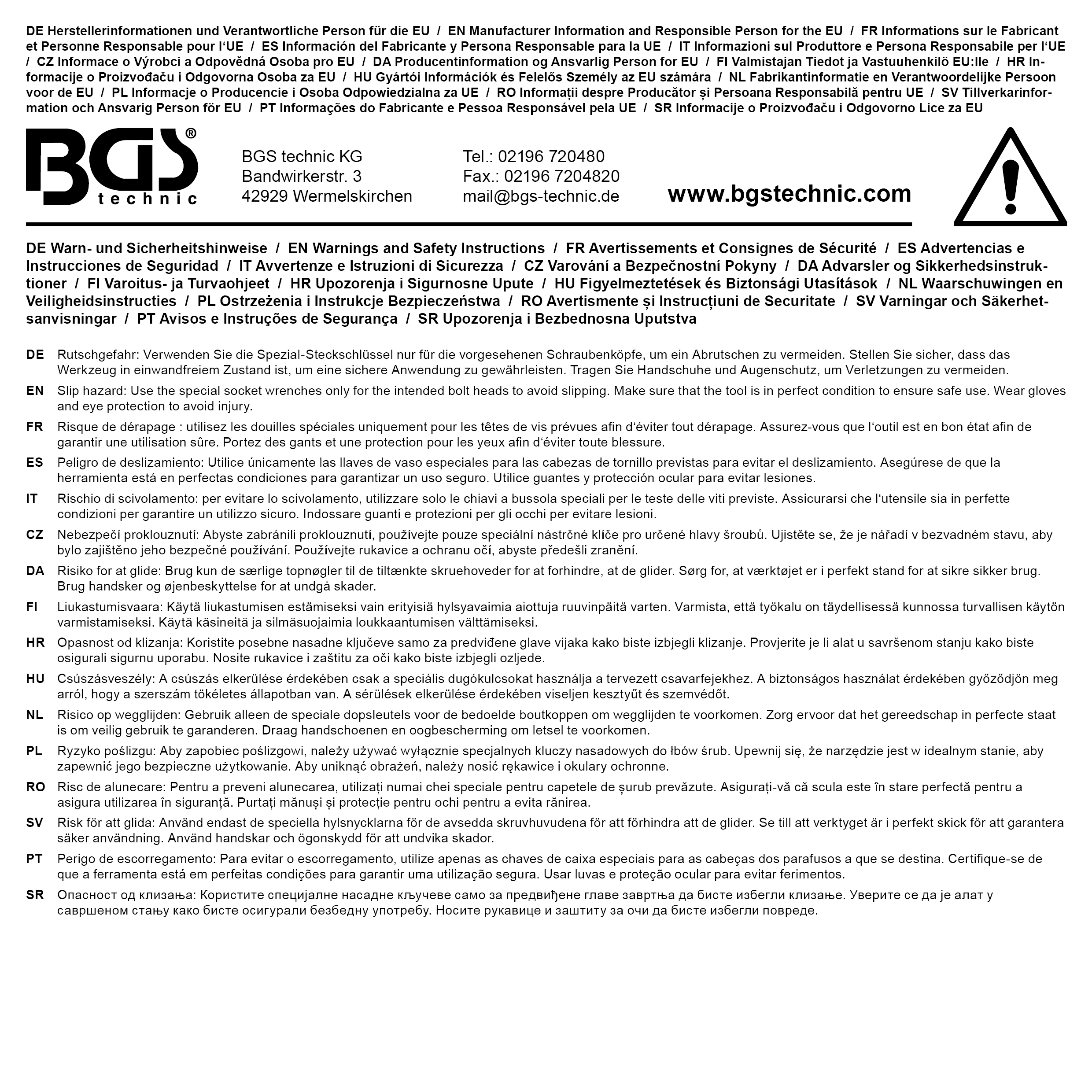 BGS Rohr-Leitungsschlüssel-Satz | flexibel | 5 Wechselköpfe | Antrieb 10 mm (3/8") | SW 11 - 17 mm