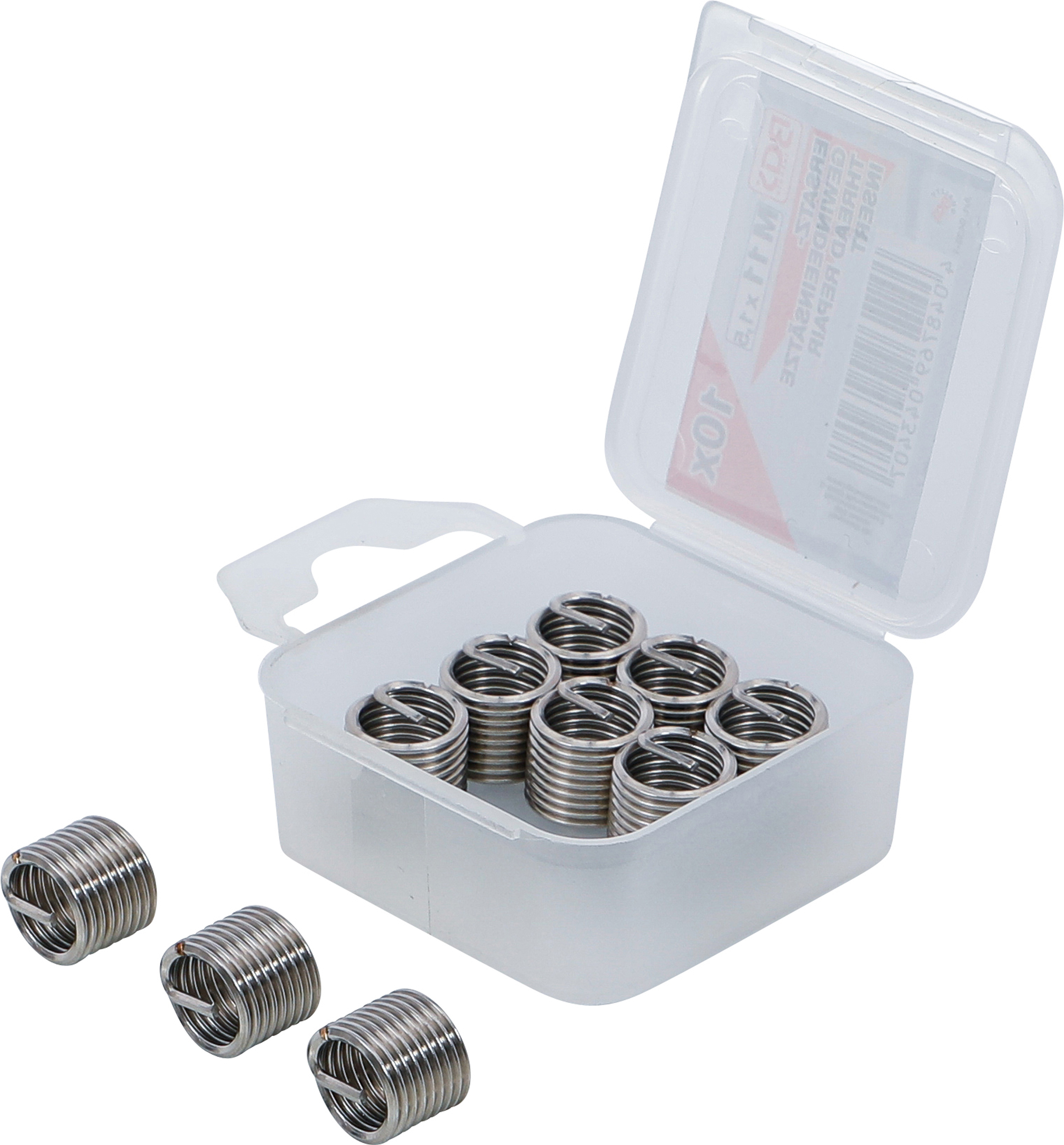 BGS Ersatz-Gewindeeinsätze | M11 x 1,5 mm | 10-tlg. BGS Ersatz-Gewindeeinsätze | M11 x 1,5 mm | 10-tlg.