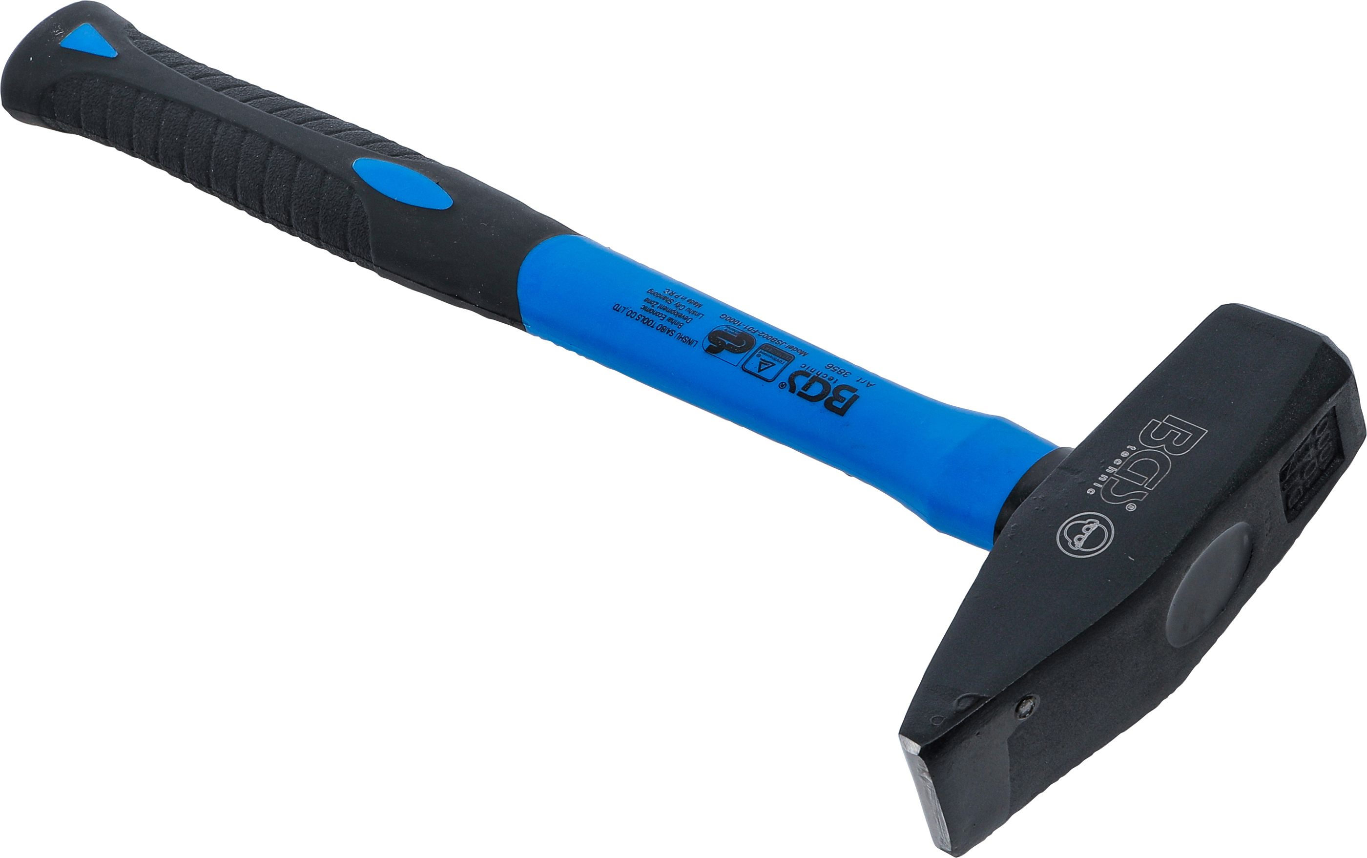 BGS Schlosserhammer | Fiberglasstiel | DIN 1041 | 1000 g