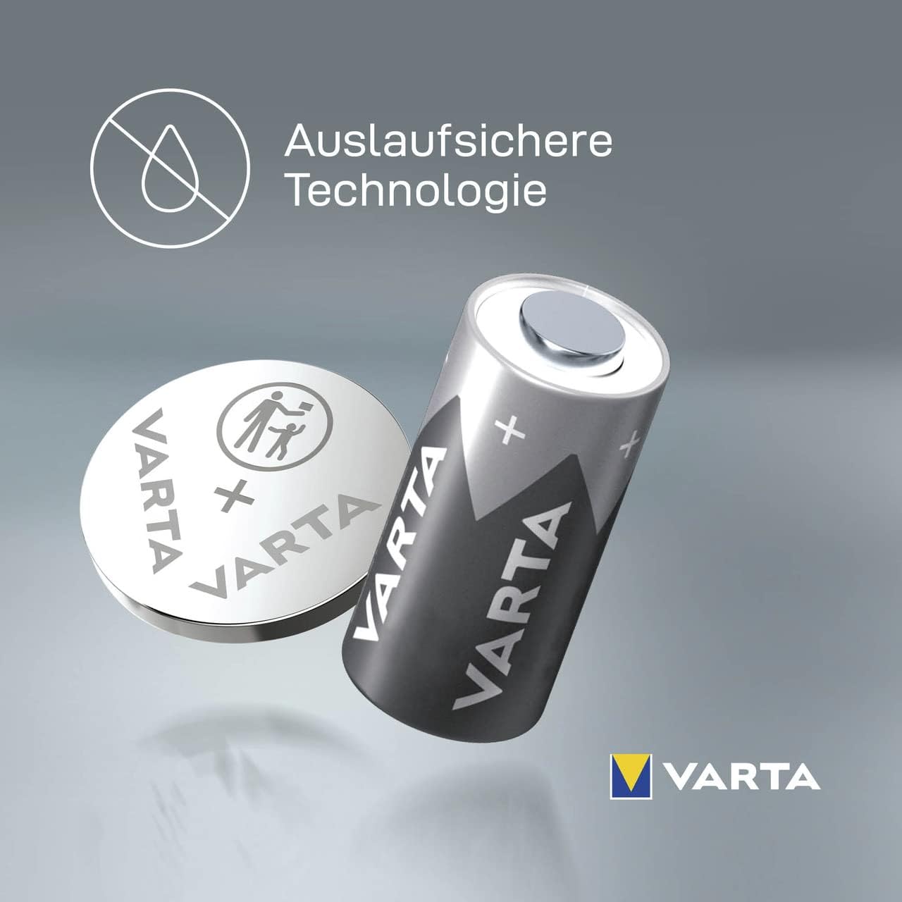 VARTA Batterien Knopfzelle CR2016 Lithium Coin 3V für elektronische Kleingeräte Autoschlüssel Fernbedienungen Waagen