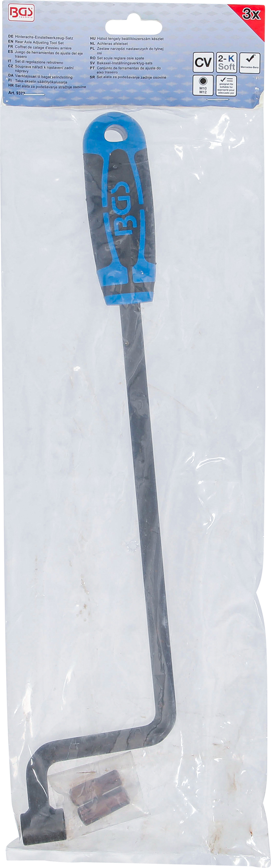 BGS Hinterachs-Einstellwerkzeug-Satz | für Mercedes-Benz | 3-tlg.