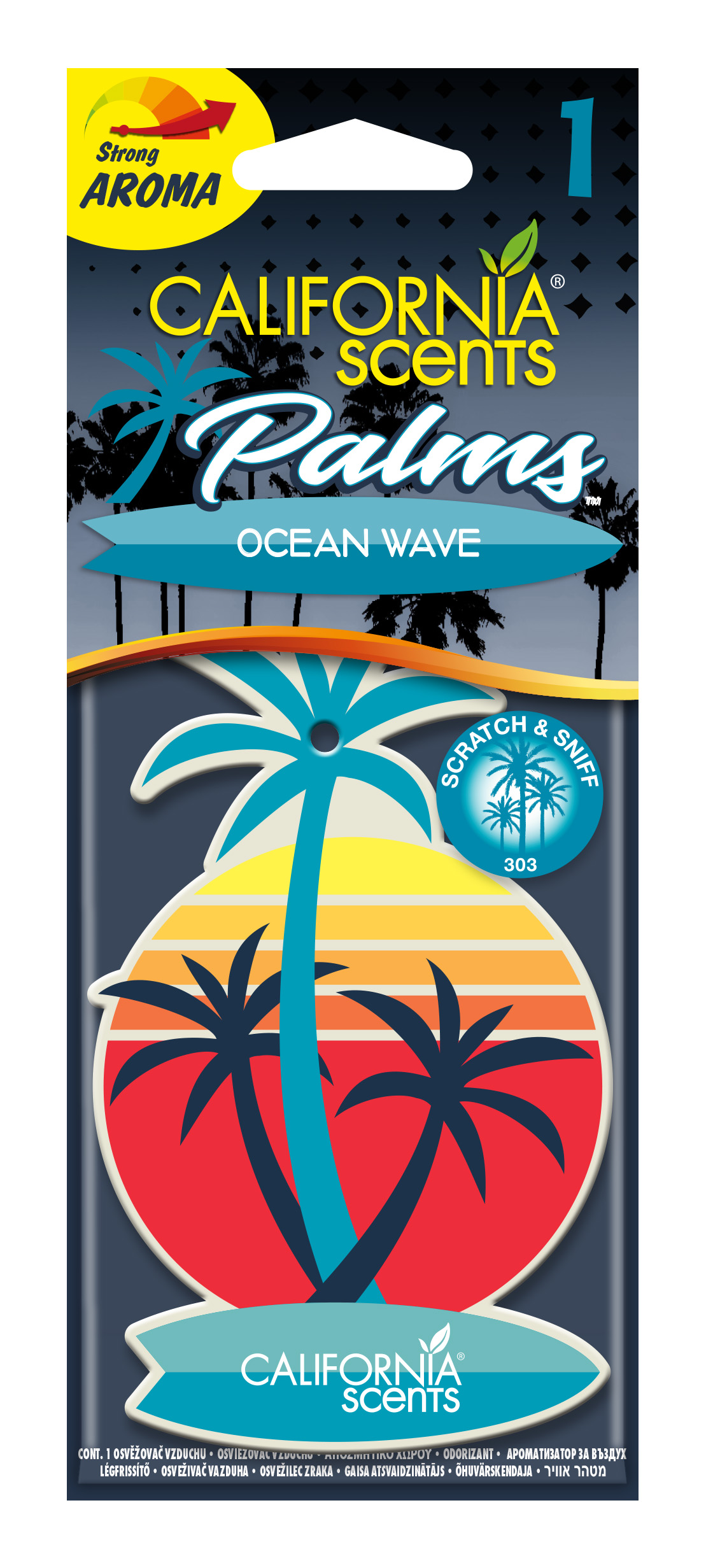 California Scents Palms Ocean Wave Duftbaum