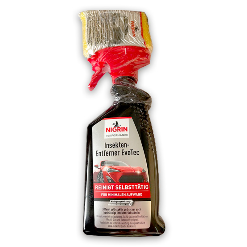 Nigrin Performance Insektenentferner EvoTec 500 ml + Nigrin Insektenschwamm GRATIS