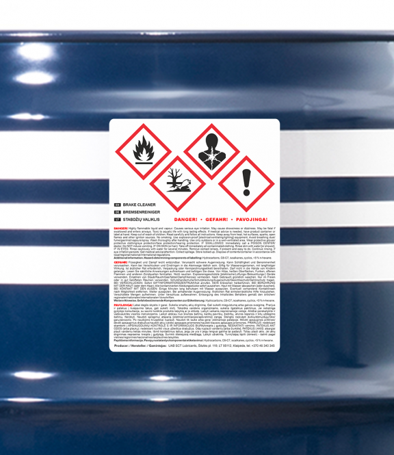 Mannol 9691 Brake Cleaner Bremsenreiniger 60 Liter