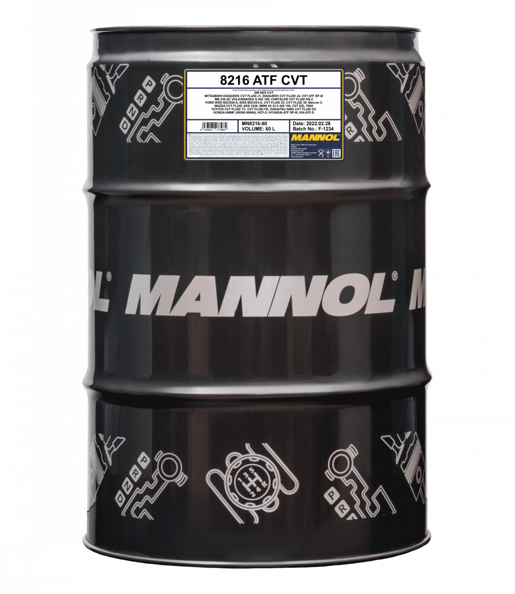 Mannol 8216 O.E.M. for CVT ATF Automatikgetriebeöl 60 Liter