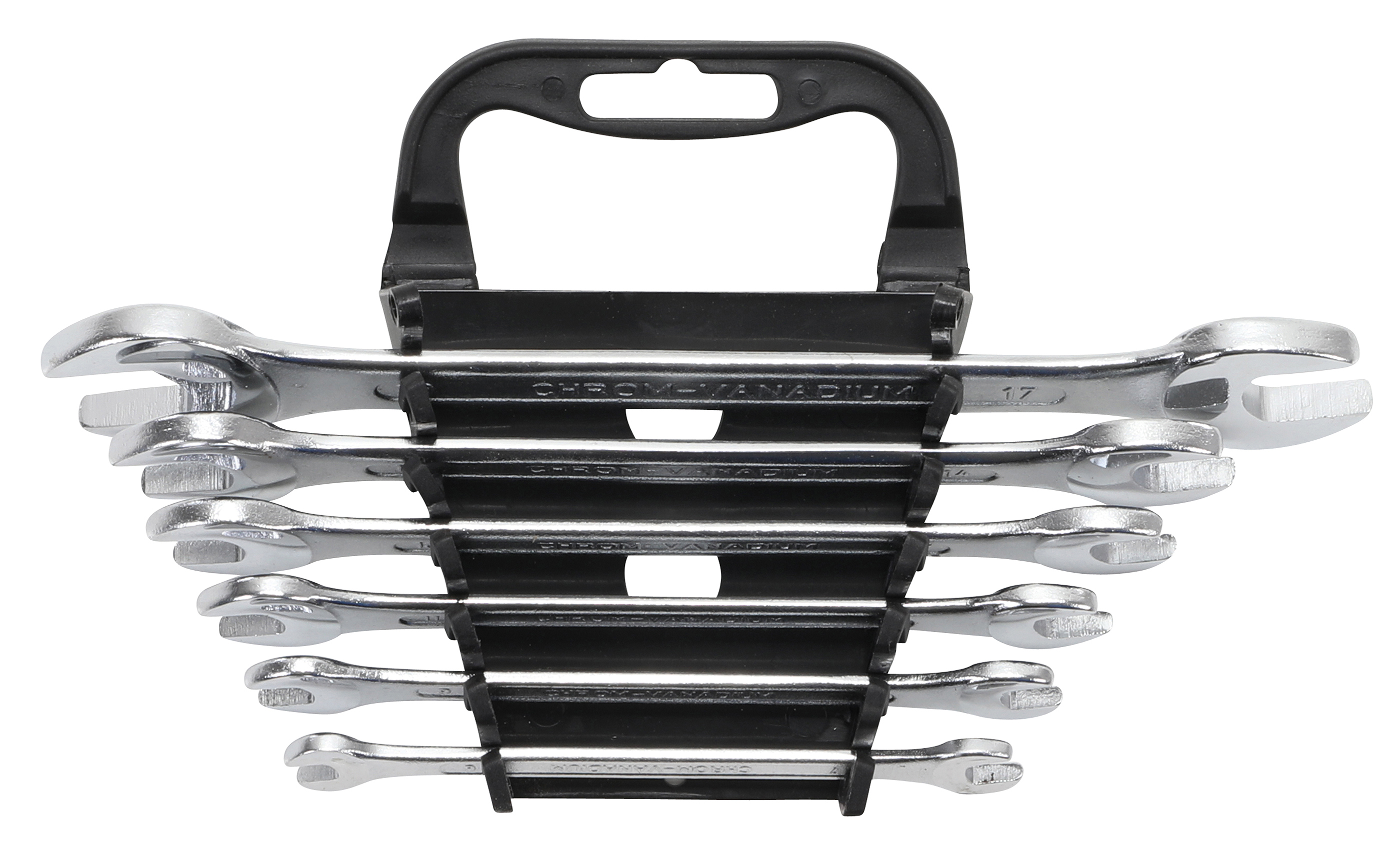 BGS Doppel-Maulschlüssel-Satz | SW 6 x 7 - 17 x 19 mm | 6-tlg.