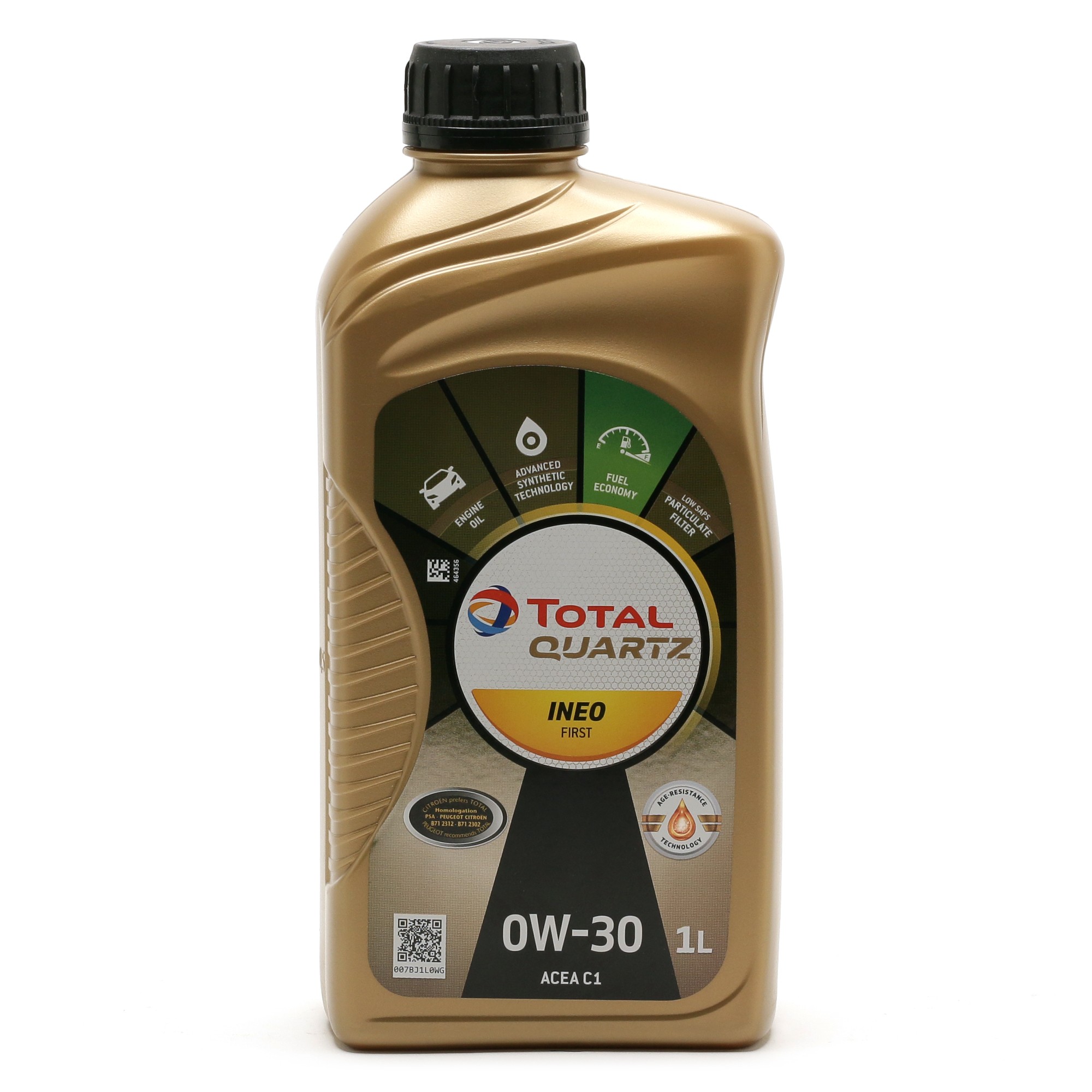 0W-30 Total Quartz Ineo First Motoröl 1 Liter