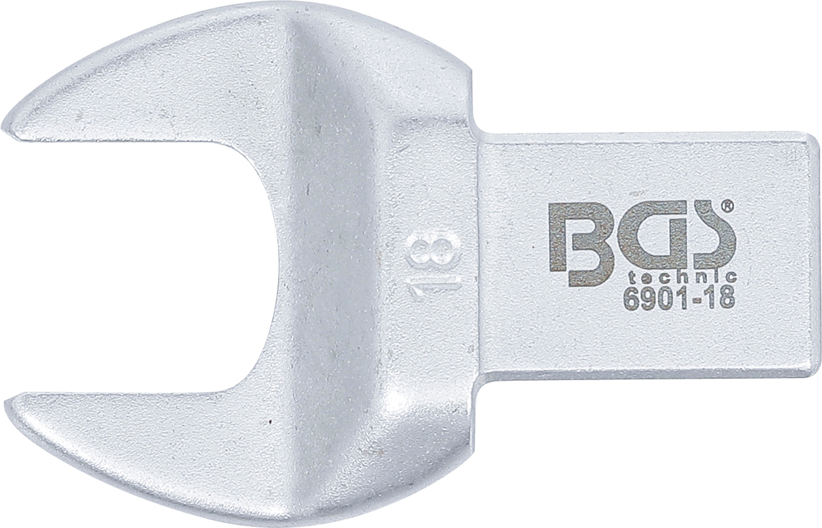 BGS Einsteck-Maulschlüssel | 18 mm | Aufnahme 14 x 18 mm BGS Einsteck-Maulschlüssel | 18 mm | Aufnahme 14 x 18 mm