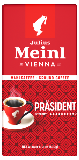 Julius Meinl Kaffee Präsident gemahlen 500 g