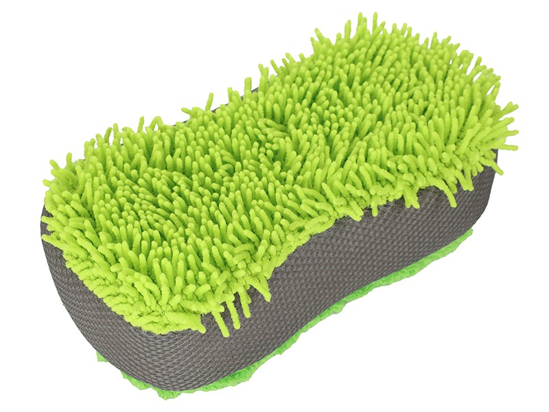 Carmotion weicher Mikrofaserschwamm mit Netzgewebe gegen Insekten und feines Chenille