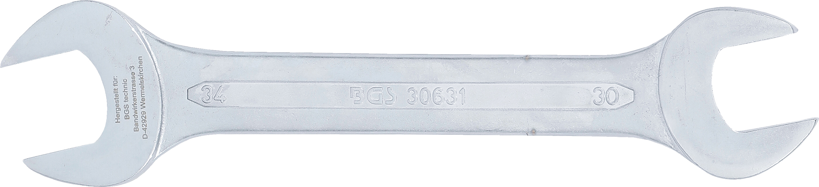 BGS Doppel-Maulschlüssel | SW 30 x 34 mm BGS Doppel-Maulschlüssel | SW 30 x 34 mm