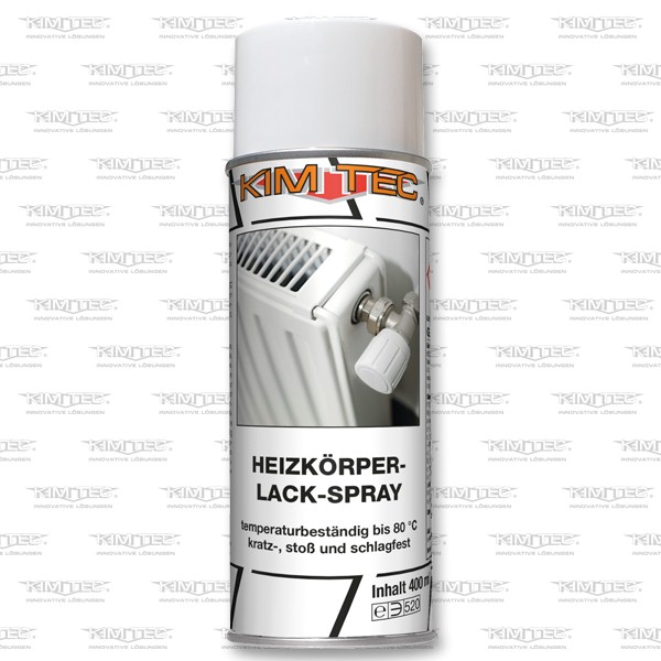 Kim-Tec Heizkörper Lack Spray weiss 400 ml