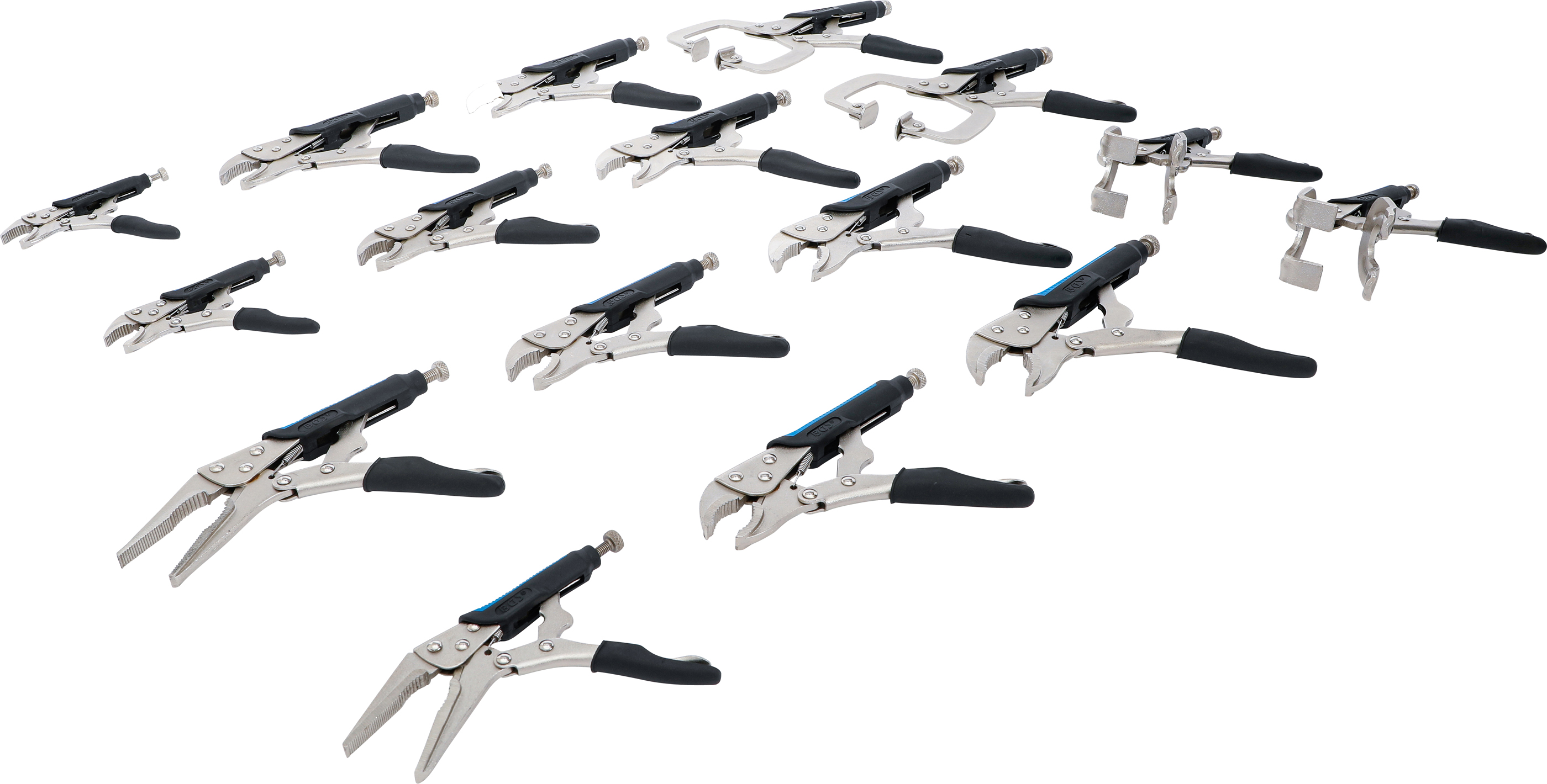 BGS Karosserie-Gripzangen-Satz | 16-tlg.