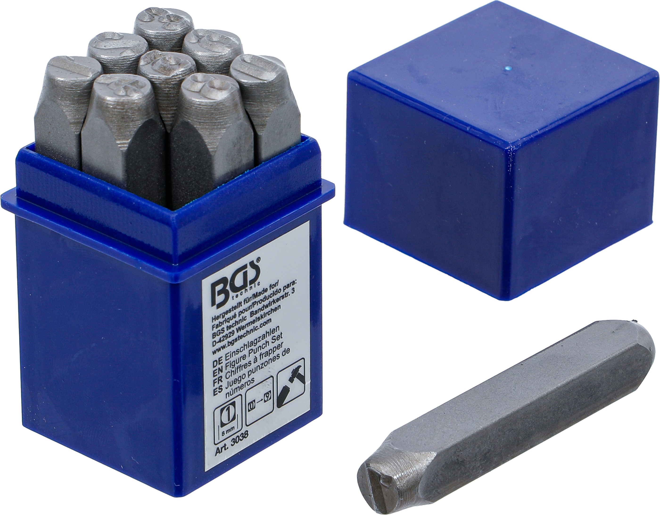 BGS Einschlagzahlen | 8 mm