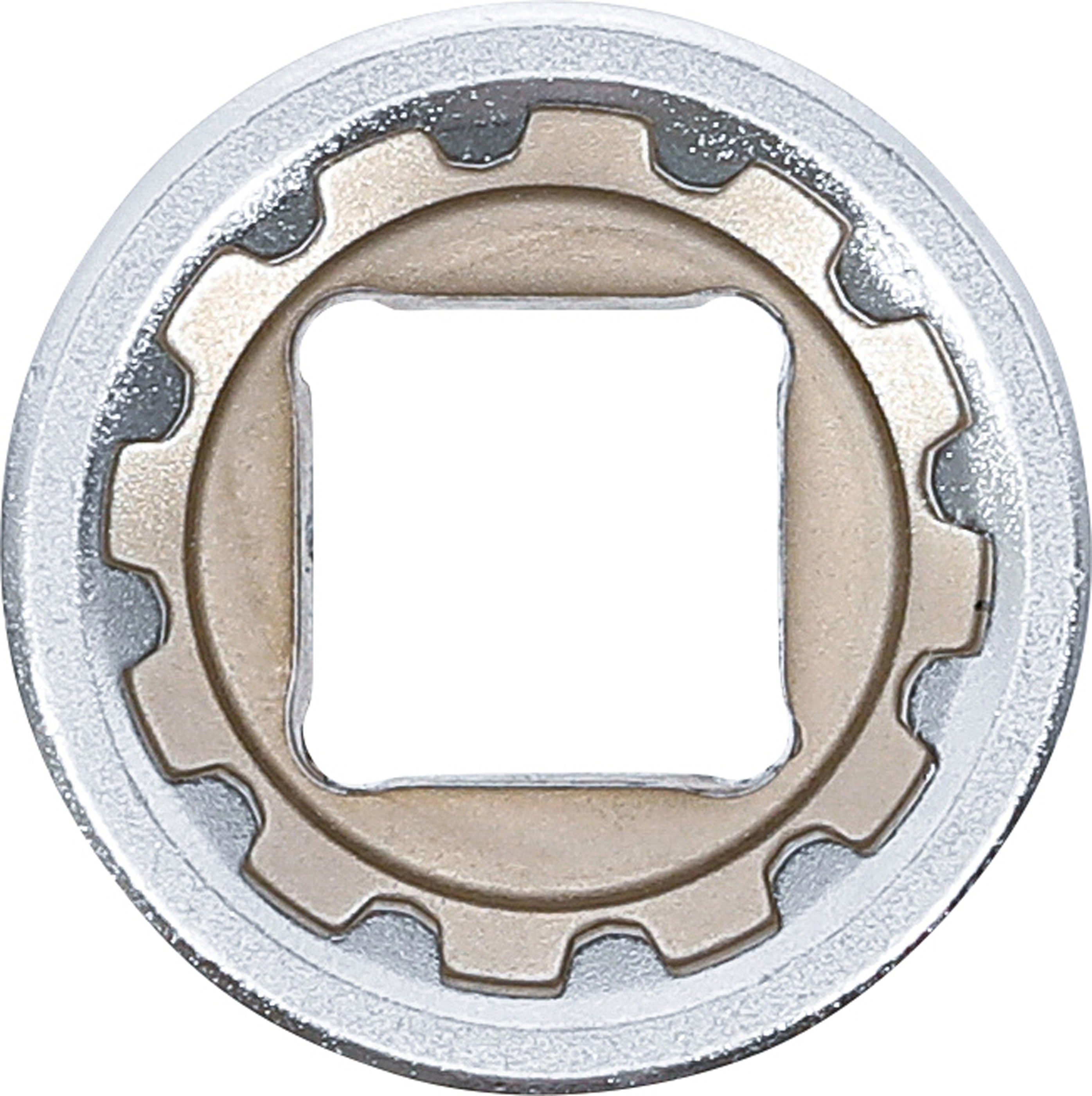 BGS Steckschlüssel-Einsatz Gear Lock | Antrieb Innenvierkant 12,5 mm (1/2") | SW 20 mm