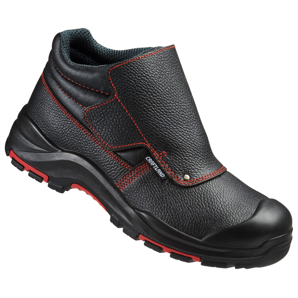 Sicherheitsschuh Schweisser Stiefel Eisenach EN ISO 20345 S3 HRO SRC schwarz