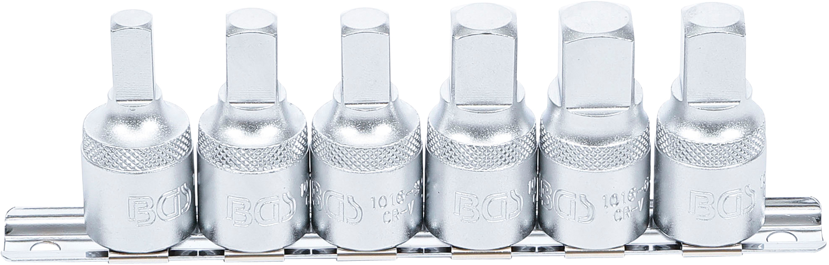 BGS Öldienstschlüssel-Satz | Antrieb Innenvierkant 12,5 mm (1/2") | Abtrieb Innenvierkant | 6-tlg.