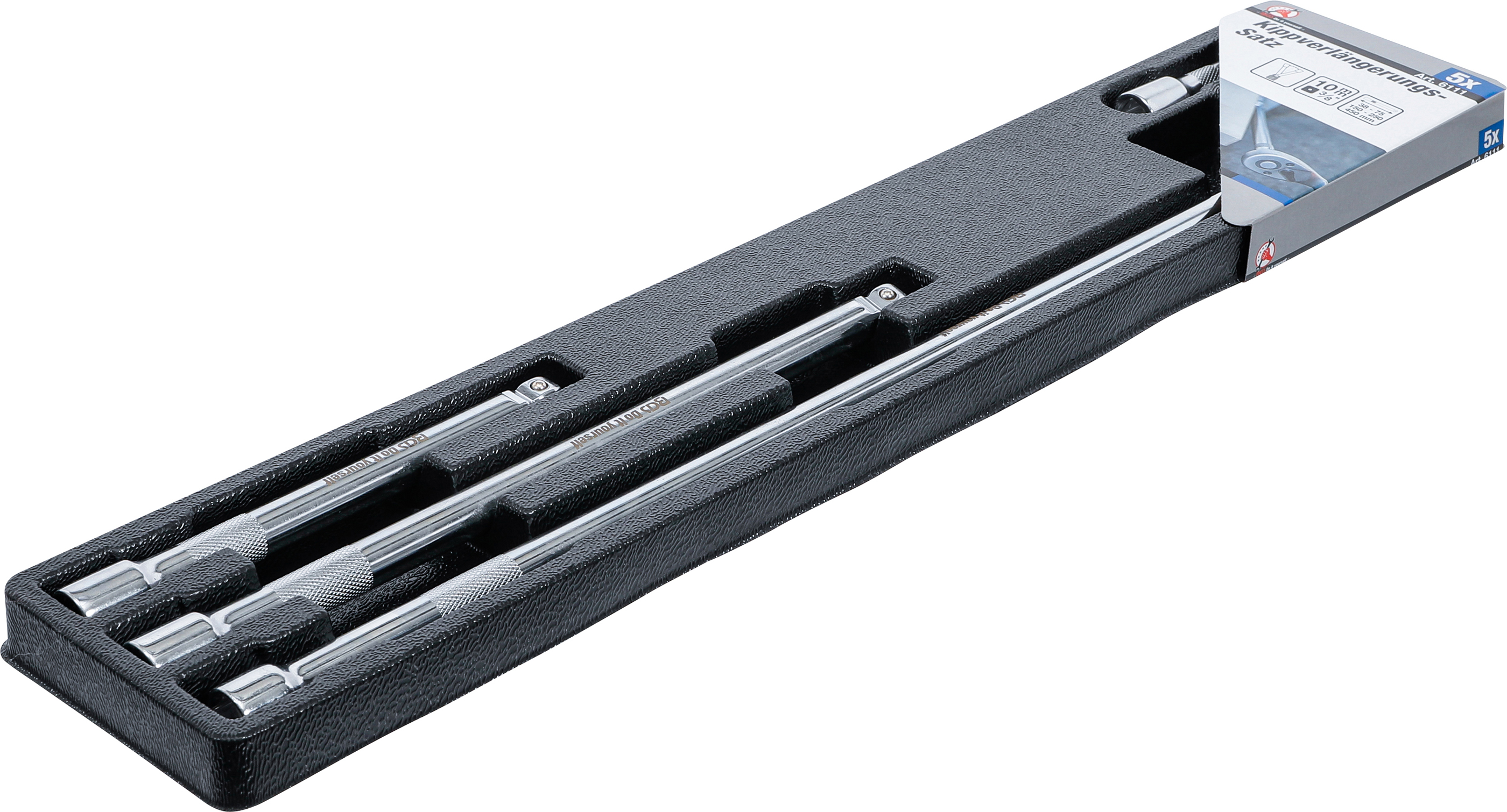 BGS Kippverlängerungs-Satz | 10 mm (3/8") | 5-tlg.