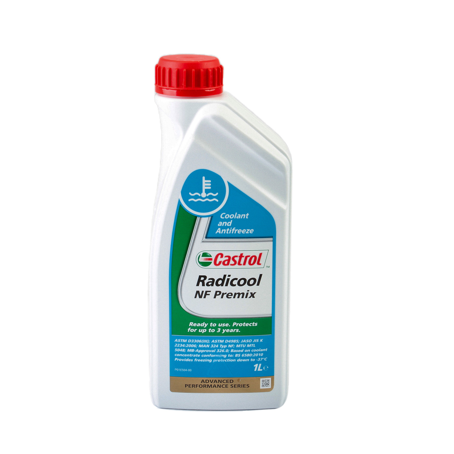 Castrol Radicool Premix Coolant Kühlerfrostschutz Fertigmischung 1 Liter