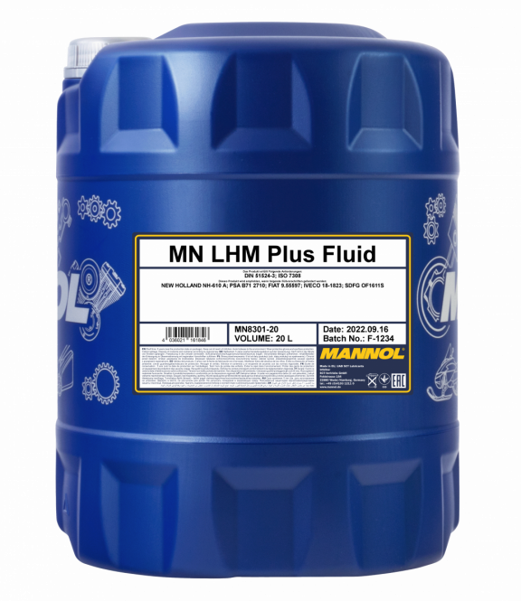 Mannol 8301 LHM+ Fluid Hydrauliköl 20 Liter