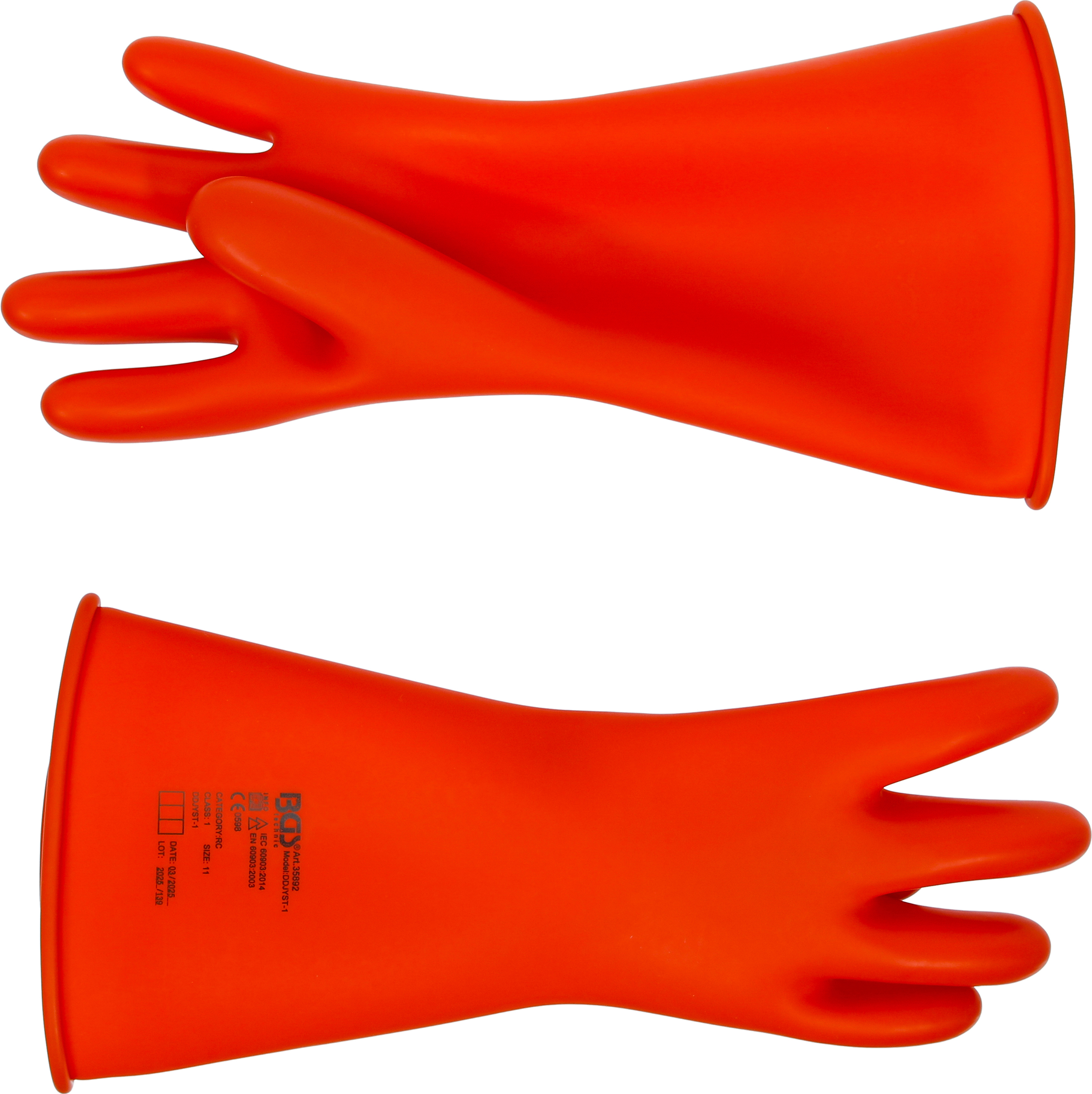 BGS Elektriker-Schutzhandschuhe | mit Naturlatex Schutzisolierung | Größe 11 (XXL) BGS Elektriker-Schutzhandschuhe | mit Naturlatex Schutzisolierung | Größe 11 (XXL)