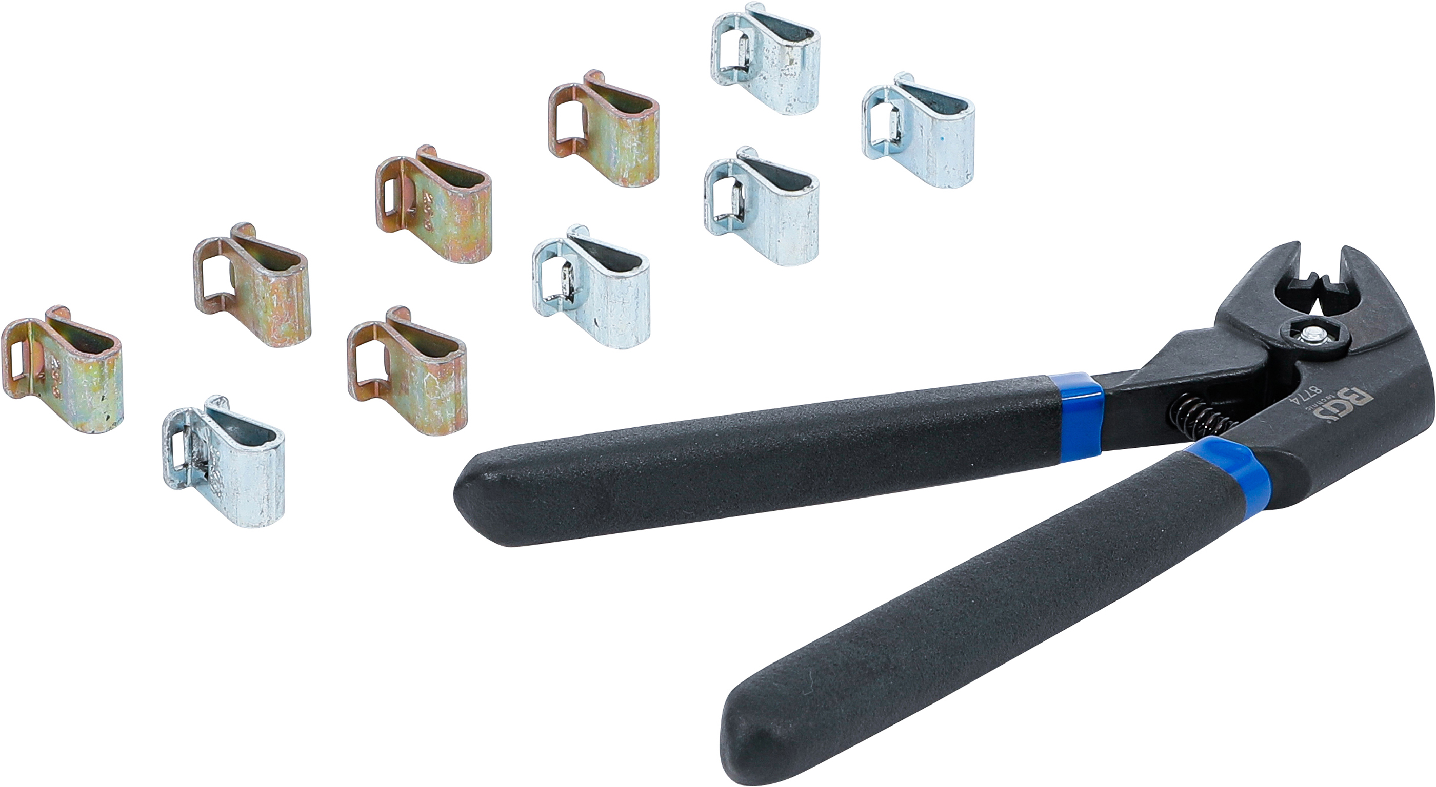 BGS Fixierklammern-Satz mit Klammernzange | 11-tlg.